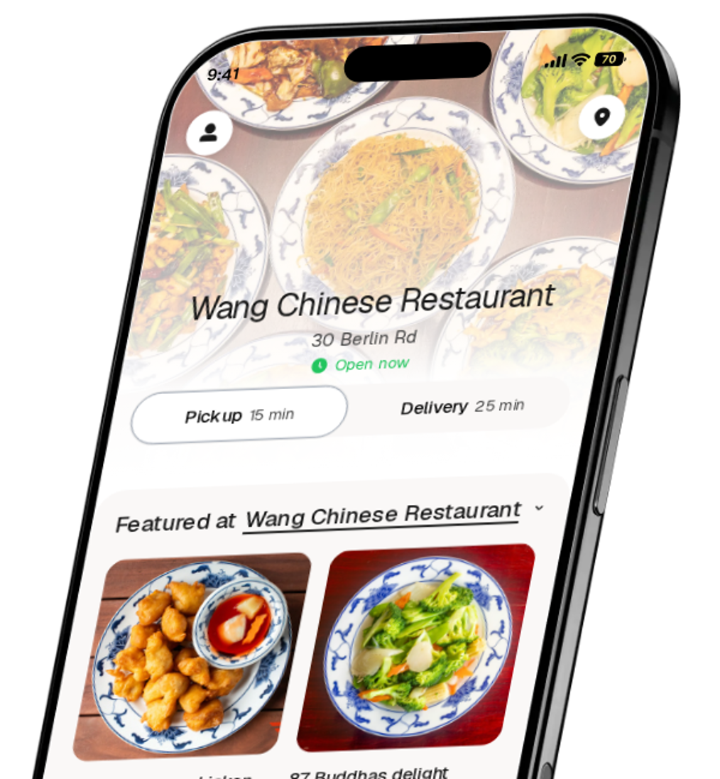 Wang Chinese Restaurant app preview