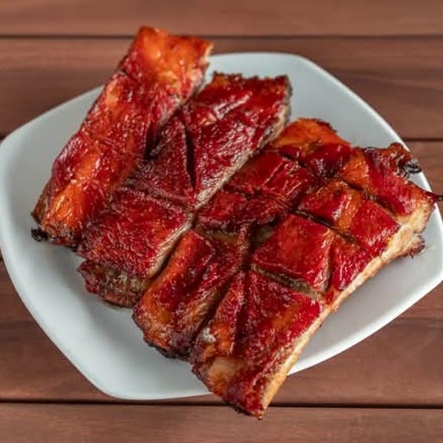 32. Barbecued spare ribs (4).