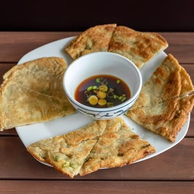 33. Scallion pancake.