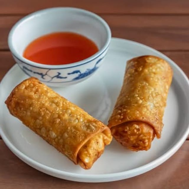 14. Egg roll (1) (shrimp & pork).