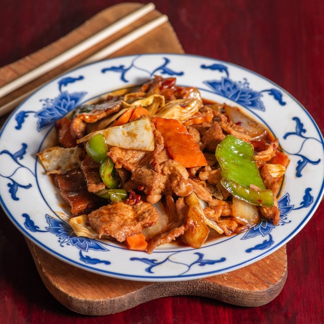50. Double sautéed pork.