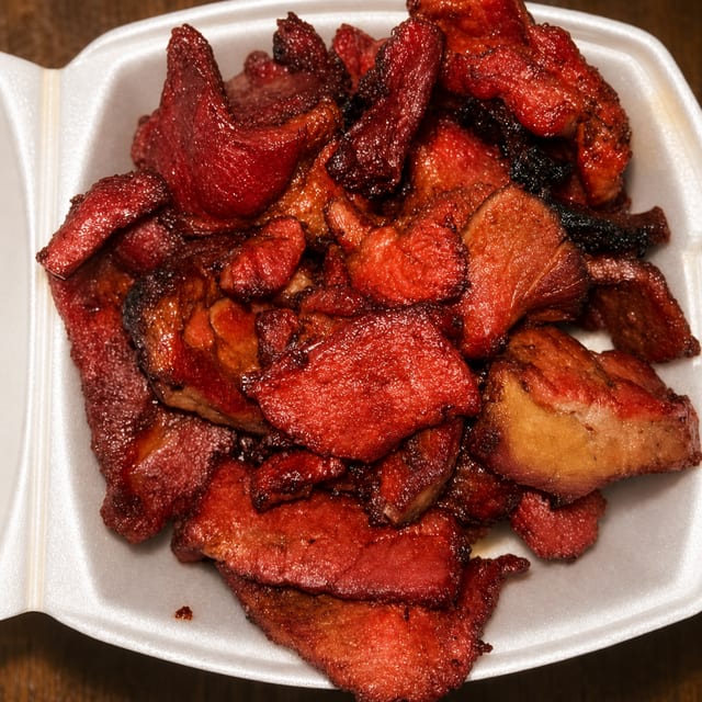 26. Boneless bar-b-que ribs.