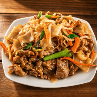 94. Beef chow fun or mei fun