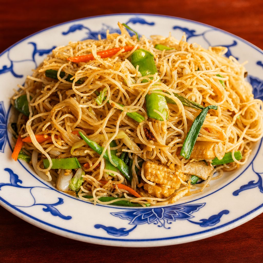 96. Vegetable chow fun or mei fun.
