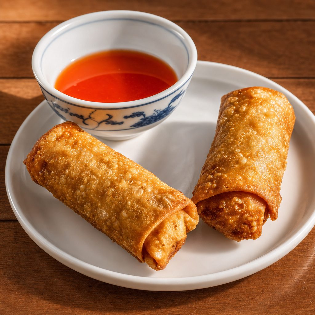 14. Egg roll (1) (shrimp & pork).