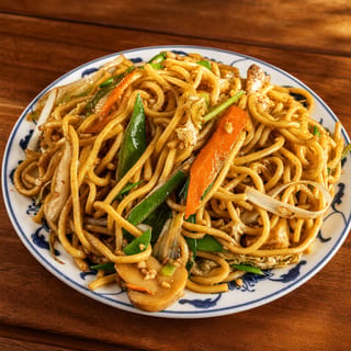 102. Vegetable lo mein