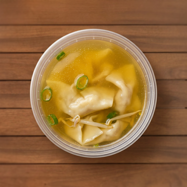 1. Wonton soup.